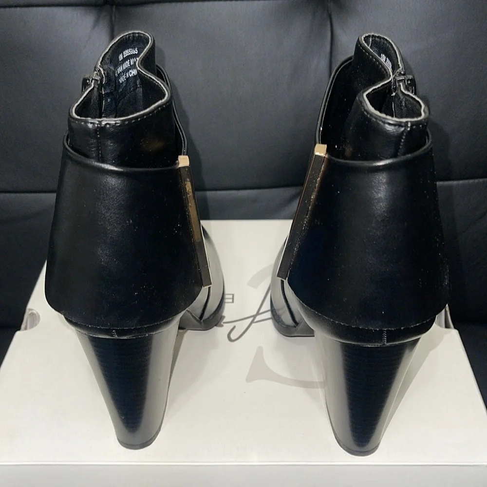 C Comfort EST 1946 Womens Size 10 Black Leather Boots - Picture 4 of 12